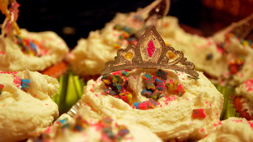 Strawberry Princess Cupcakes