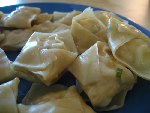 Dumplings - The finished product....
