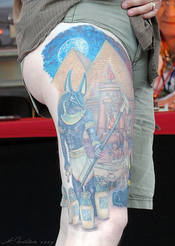 anubis tattoo. Anubis At Work by Tesla314
