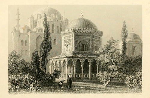 007- Mausoleo de Soliman el Magnifico y Roxalana-Las bellezas del Bosforo 1838-W.H. Bartlett