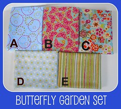 butterfly garden set