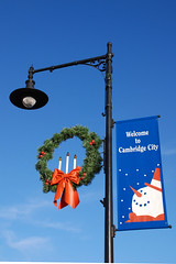 Holiday Banner - Cambridge City, Indiana