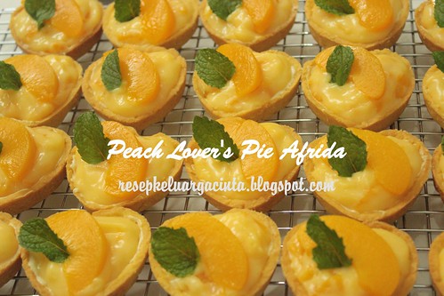 Peach Lover's Pie Afrida