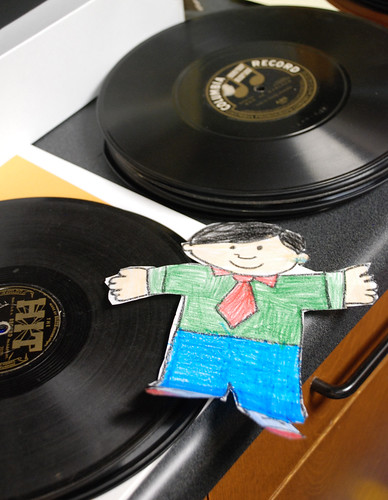 Flat Stanley learns about audio