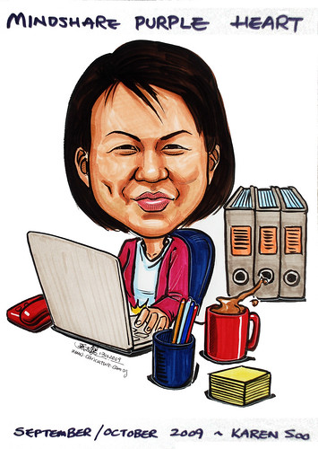 Caricature for Mindshare 131009 - 2