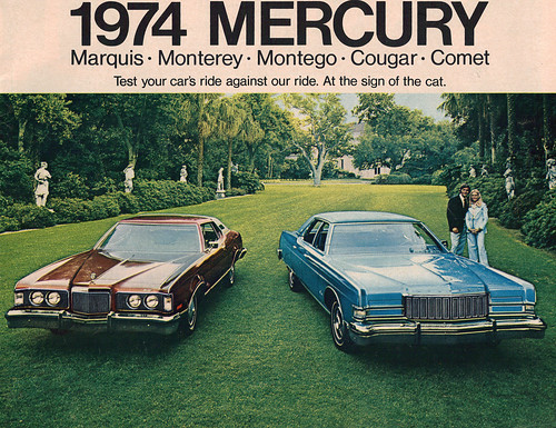  1974 Mercury Marquis and Cougar XR-7 
