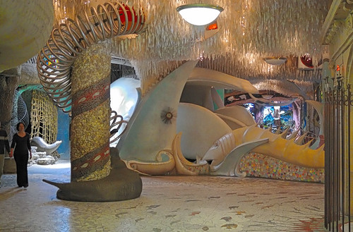 City Museum, in Saint Louis, Missouri, USA - sculptures of fantastic sea creatures