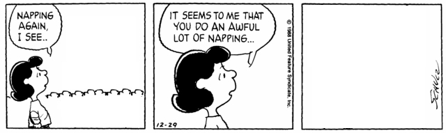 Peanuts Minus Snoopy with Lucy