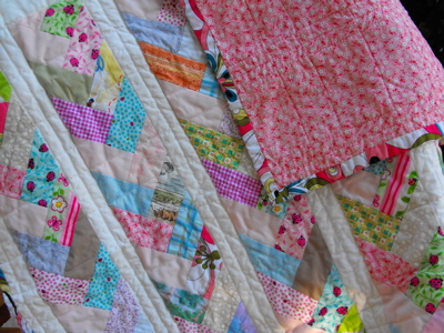 Baby quilt detail