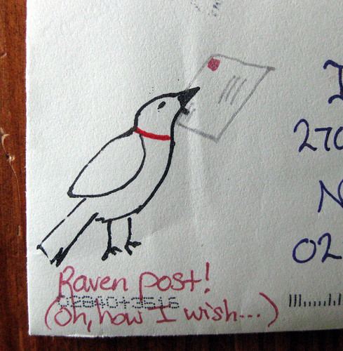 Raven post