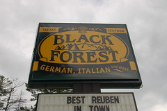 Black Forest Sign