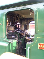 Cab of Abt locomotive
