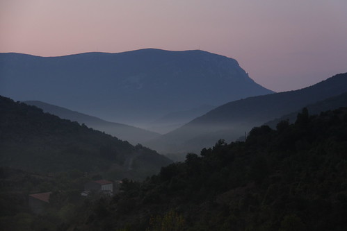 Mont Tauch at dawn