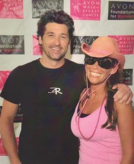 Patrick Dempsey and Missy Ward During the Avon Walk for Breast Cancer
