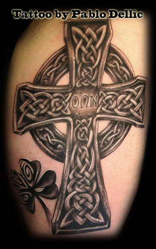  Cruz Celta Tatuada , Celtic Cross Tattoo by Pablo Dellic in Norway 