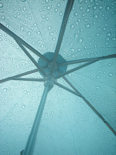 藍色的傘