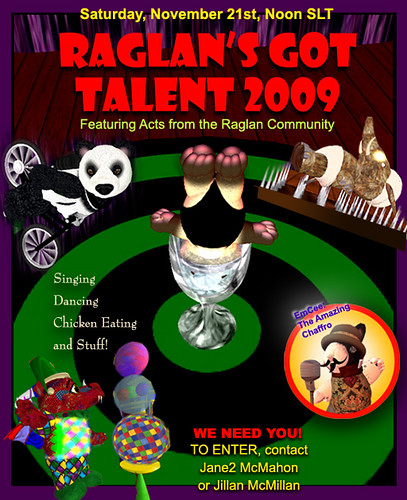 Talent Show Poster. Raglan's Got Talent 2009 poster I made for the Raglan 