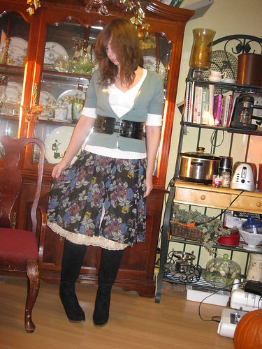 Dress into Skirt