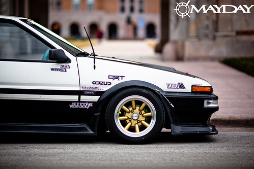 Even at a standstill, this AE86 begs to be driven.