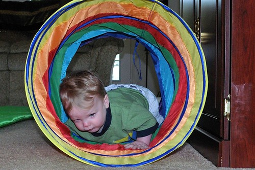 March _ Brennan in his tunnel