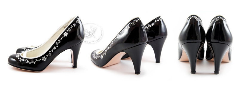 eki Jill stuart patent leather heels