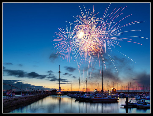 Fireworks in Whitehaven
