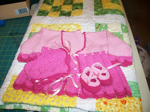 Pink Layette included