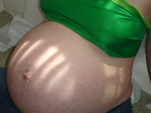 pregnant belly. Pregnant Belly at 37 weeks
