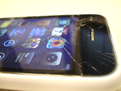 iPhone shattered 2