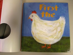 First the Egg by Laura Vaccaro Seeger with Jacket removed