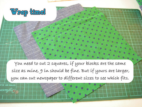 w1- Wrap cutting out material