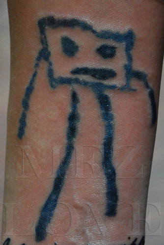 Some cool tattoo drawing images Child Drawing of a Robot tattoo drawing