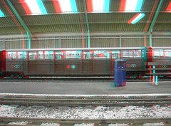 Carriages at Romney in 3d ( anaglyph )
