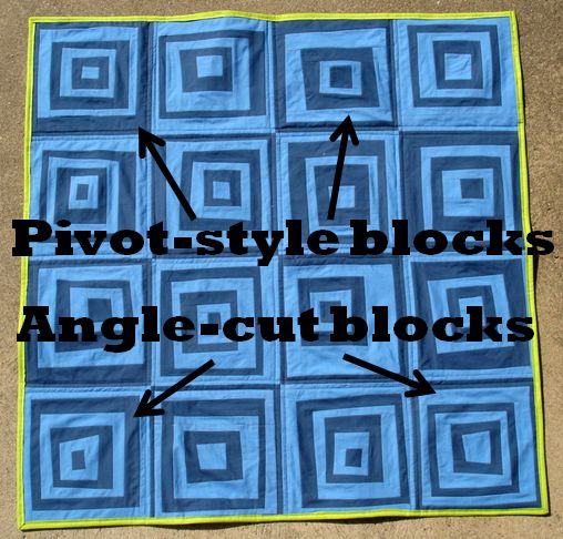 Advice on making wonky quilt blocks: pivots versus angles