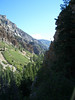 view from Timpanogos cave trail 3