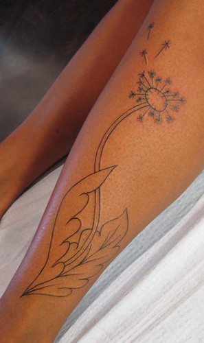 dandelion tattoo by Tattoo Culture. By Gene Coffey at Tattoo Culture 