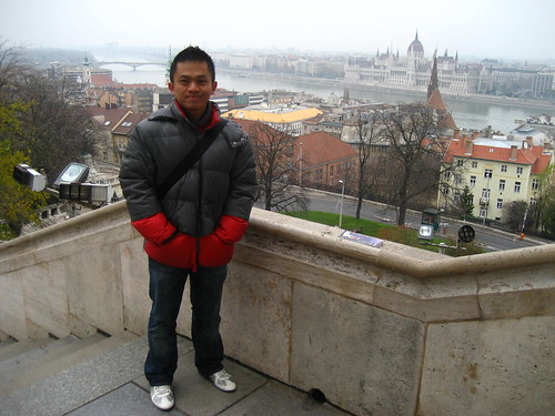View from Fisherman Bastion at Castle Hill