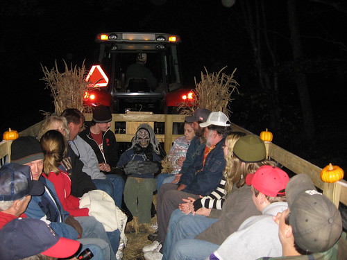 Douthat State Park Halloween Haunted Forest Hayride