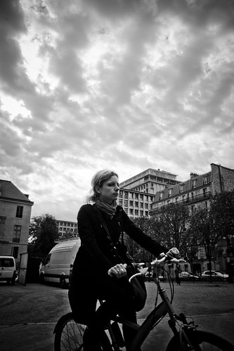 Paris Cycle Chic - Cycliste