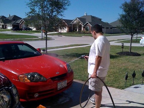 Saturday Car Washing