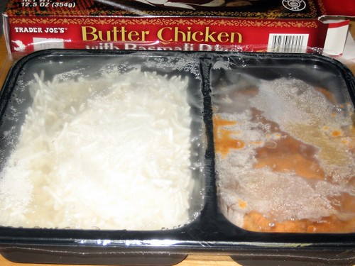 Trader Joe's Butter Chicken with Basmati Rice