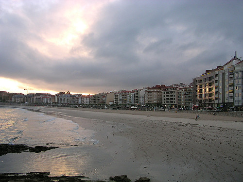 Playa de Silgar, Sangenjo, Pontevedra