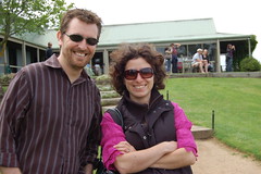 Paul and Stefania at Red Hill Winery