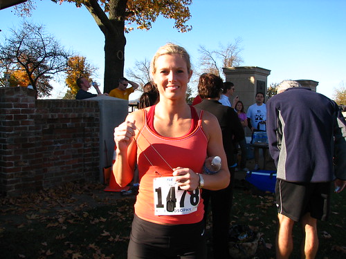 Winner of overall title in Women's division of Veterans Memorial 5K on November 7, 2009, at Fayetteville National Cemetery IMG_1574 Rendy Williams