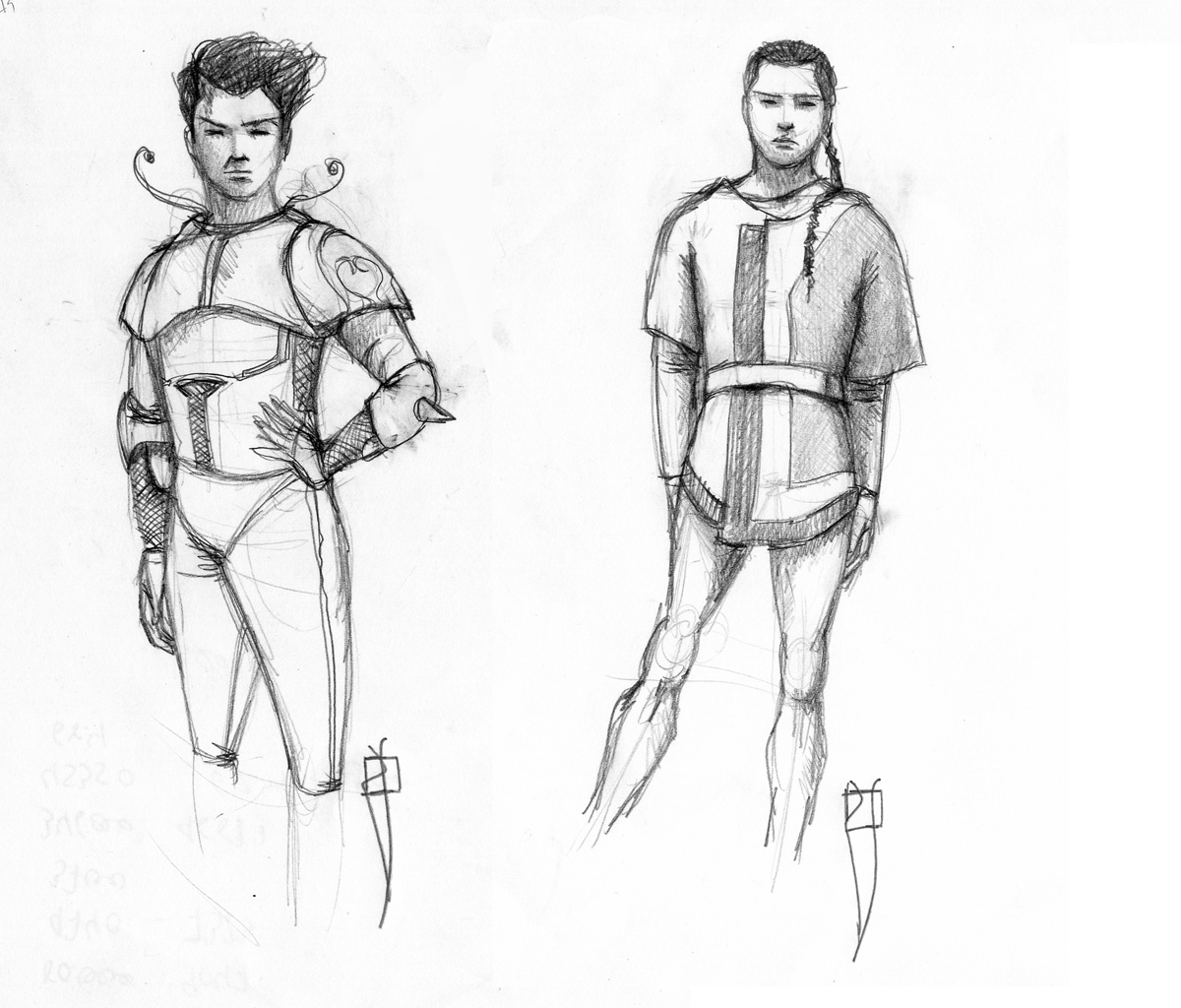 men's sketches