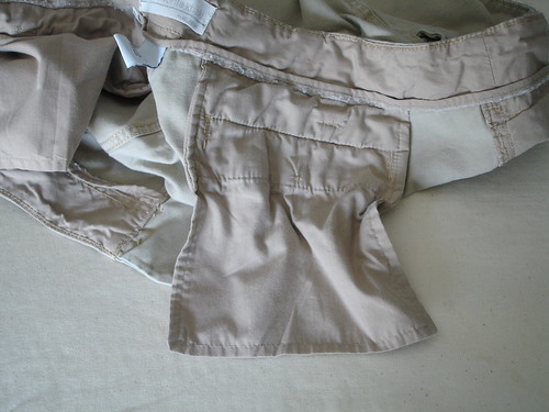Wrinkly Back Pocket in Pants