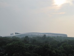 Sunset Over Kaohsiung World Games Main Stadium