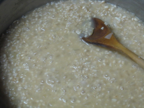 Barley risotto
