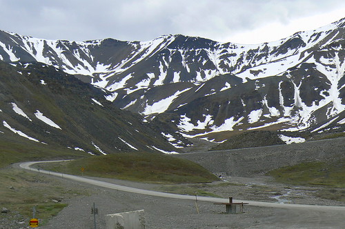 Highway through Atigun Pass