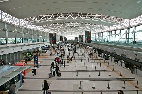 Buenos Aires Airport, International Check In Area (by Alex E. Proimos)